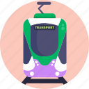 public, transport, train, rail