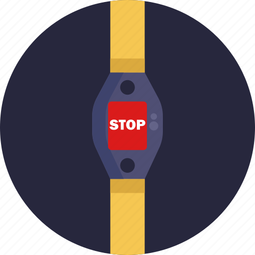 Public, transport, stop, sign, smart, watch icon - Download on Iconfinder
