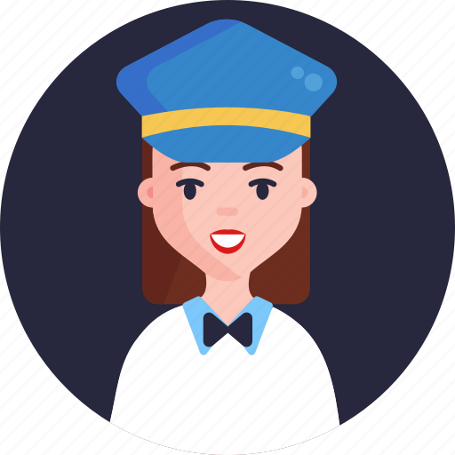 Public, transport, security, pilot, man, avatar icon - Download on Iconfinder