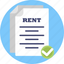 rent, contract, approved, lease, deed
