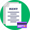 rent, contract, deed, pay, lease