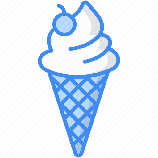 Cold, cone, food, icecream, sweet, weather icon icon - Download on Iconfinder