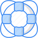 lifesaver, help, support, lifebouy icon