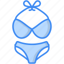 beach, bikini, summer, swimming icon, sea