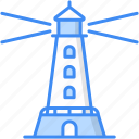 lighthouse, lighthouse tower, sea lighthouse, sea tower, tower house icon