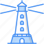 lighthouse, lighthouse tower, sea lighthouse, sea tower, tower house icon 