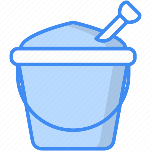 Sand basket, basket, bucket, sand, beach icon icon - Download on Iconfinder