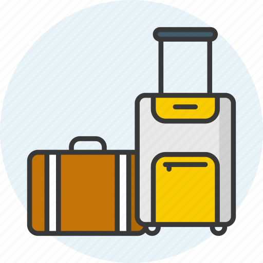 Luggage, travel, trip, holiday, journey, vacation, suitcase icon icon - Download on Iconfinder