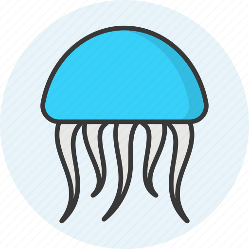Danger, dangerous, jellyfish, medusa, poison, jelly fish, toxic icon icon - Download on Iconfinder