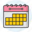 calendar, schedule, time, holidays icon 