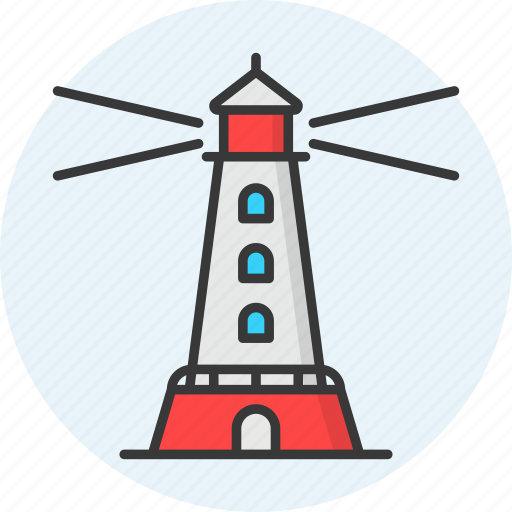 Lighthouse, sea, vacation, summer, boat icon - Download on Iconfinder