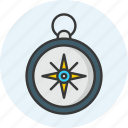 compass, navigation, location, direction icon