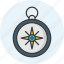 compass, navigation, location, direction icon 