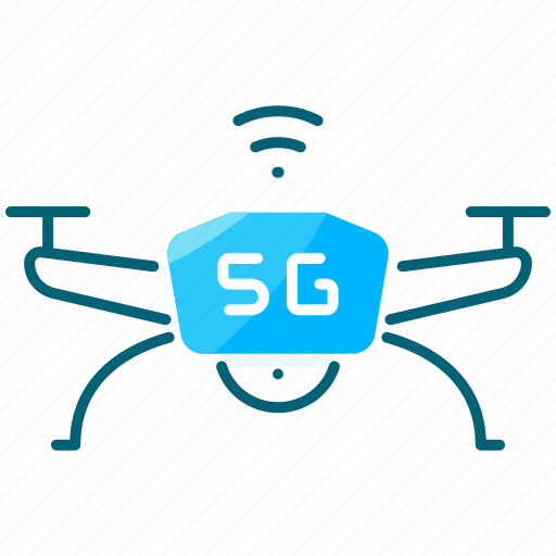 Drone, quadcopter, 5g, camera icon - Download on Iconfinder