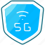 shield, 5g, protection, secure 