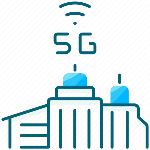 Smart city, 5g, buildinf, building icon - Download on Iconfinder