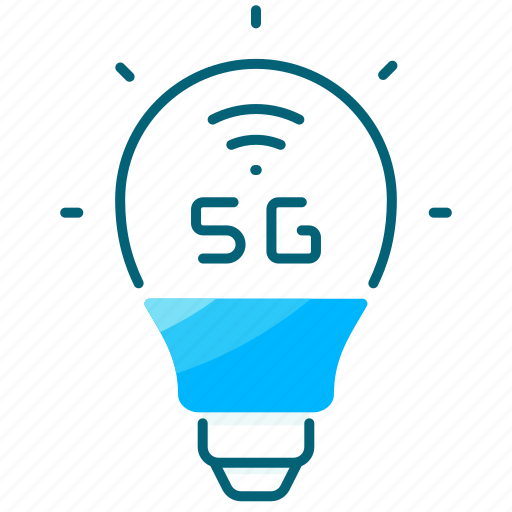 Smartlamp, 5g, lamp, bulb icon - Download on Iconfinder