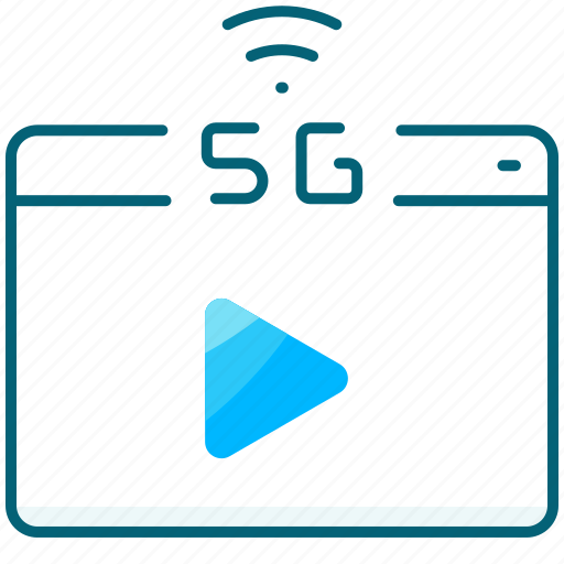 Streaming, video, 5g, movie icon - Download on Iconfinder