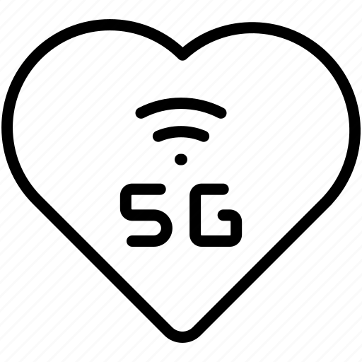 Love, 5g, internet, heart icon - Download on Iconfinder