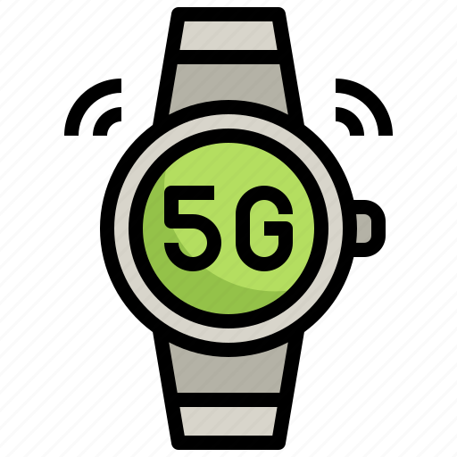 Smartwatch, wireless, connection, internet icon - Download on Iconfinder