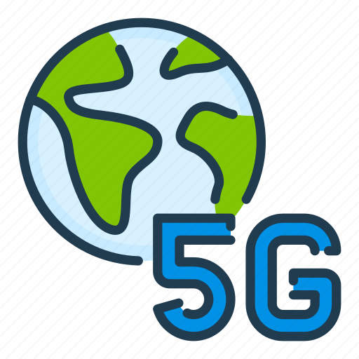 5g, global, globe, internet, network, worldwide icon - Download on Iconfinder