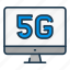 5g, computer, network, pc 