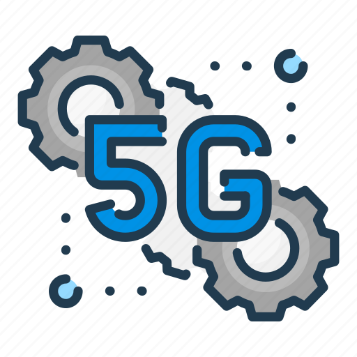 5g, gear, internet, network, settings, specs icon - Download on Iconfinder
