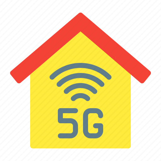 5g, connection, home, internet, network, signal icon - Download on Iconfinder