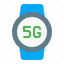 5g, connection, internet, network, signal, smartwatch