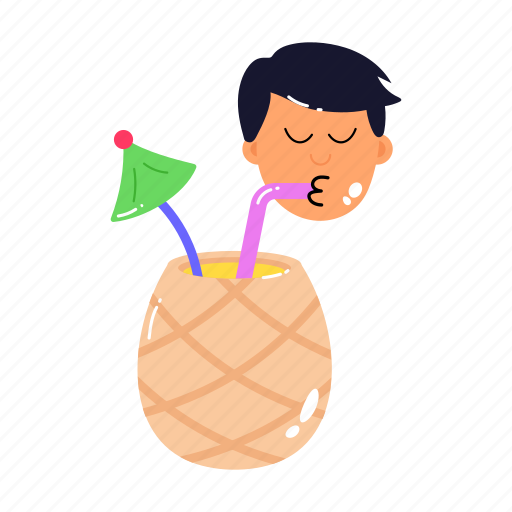 Summer drink, coconut drink, coconut water, tropical drink, beverage icon - Download on Iconfinder