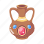 ancient vase, ancient pot, treasure vase, amphora, ceramic pot 
