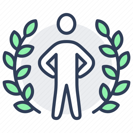 Personal, brand, copywriting, olive, branch, influencer icon - Download on Iconfinder
