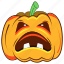 creepy pumpkin, scary pumpkin, horror pumpkin, spooky pumpkin, halloween pumpkin 