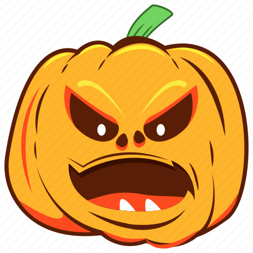 Creepy pumpkin, scary pumpkin, horror pumpkin, spooky pumpkin, halloween pumpkin icon - Download on Iconfinder
