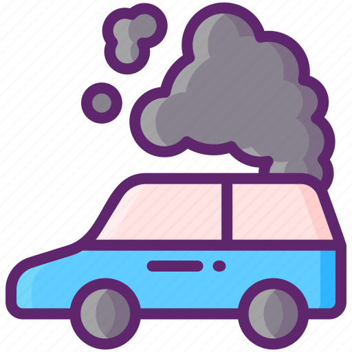 Car, emission, transport, transportation, vehicle, automobile icon - Download on Iconfinder