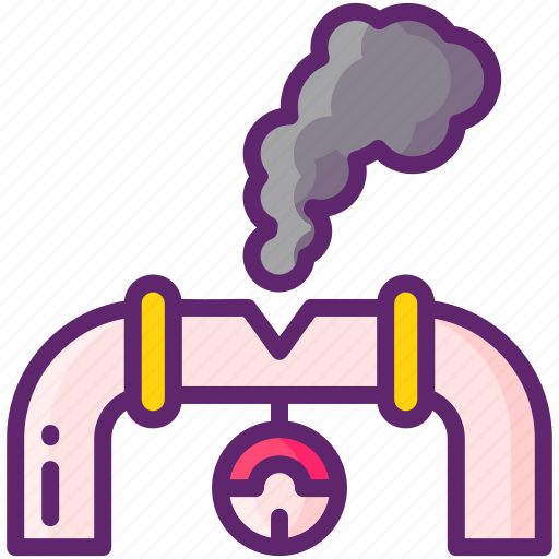 Gas, leak, industy, pipe icon - Download on Iconfinder