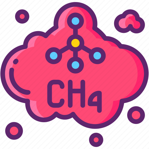 Methane, chemical, chemistry, gas icon - Download on Iconfinder