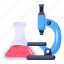 microscope, scientific research, eyepiece, chemical research, lab apparatus 