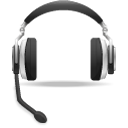 headset, support, voice