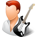 guitarist, male, rock star