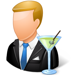 Bartender, male icon - Free download on Iconfinder