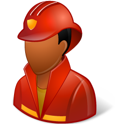 Firefighter, male icon - Free download on Iconfinder