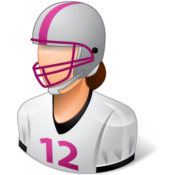 Female, footballplayer icon - Free download on Iconfinder