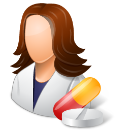 Female, pharmacist icon - Free download on Iconfinder