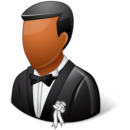 Bridegroom, dark, wedding icon - Free download on Iconfinder