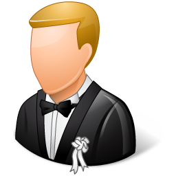 Bridegroom, female, wedding icon - Free download