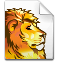 tiger, document, lion