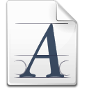 A, file, paper, doc, document icon - Free download