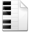 piano, document