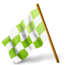 base, chartreuse, chequered, flag, hats, left, map, marker